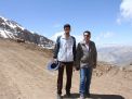 گزارش تصویری بازدید رئیس  و دانشجویان کارشناسی ارشد معدن ، نفت و ژئوفیزیک ازمعدن بوکسیت تاش 